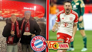 WICHTIGER SIEG  UNION TRAINER GEGEN SANE 😬🔥  FC Bayern vs Union Berlin Stadionvlog  Bundesliga [upl. by Adlih]