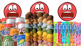 🔴 Red Ball 4 Mukbang Animation  Red Ball  Om Nom  Alphabet Lore  247  Livestream [upl. by Nollahs731]