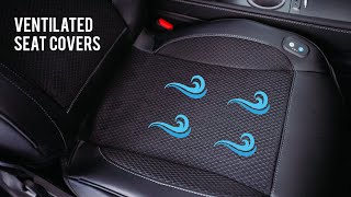 Tesla Model Y Ventilated Seat Covers  they dont BLOW me away [upl. by Vorster609]