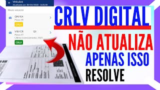 Porque não consigo BAIXAR O CRLV DIGITAL ATUALIZADO 3 etapas simples para obter o Documento [upl. by Ricker]