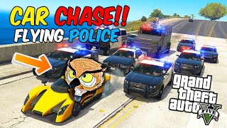 GTA 5  CAR CHASE Ang paglipad ni Kwago LA SICILLIAN RP [upl. by Joline]