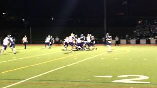 Football Waldwick defeats Garfield 2725 [upl. by Ativahs]