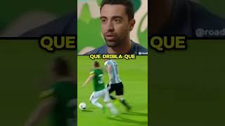 Xavi y lionel Messi football futbol soccer shortsviral shortsvideo xavi messi art goat [upl. by Zorine]