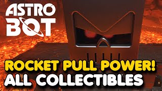 Astro Bot  Rocket Pull Power 100 Walkthrough All Bots amp Puzzle Pieces [upl. by Ailbert]