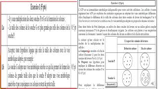 bac 2019 PCSVT غادي تعلم تجاوب فالوطني  Exercice corrigé de l’examen national SVT 2019 rattrapage [upl. by Eerdna]