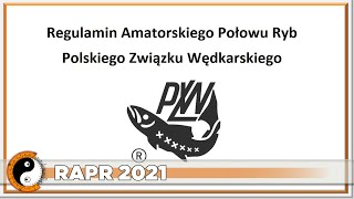 RAPR PZW 2021 Regulamin Amatorskiego Połowu Ryb  Okręg Poznań [upl. by Ahcrop637]