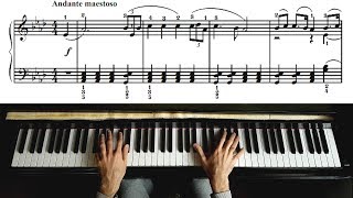 Triumphal March from Aida  Giuseppe Verdi   Piano Tutorial [upl. by Joashus]