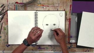 DalerRowney  Simply Sketching  How to sketch a human face [upl. by Ainak]