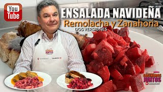 Ensalada Navideña de Remolacha con Zanahoria  Gustavo Osorio [upl. by Nolan237]