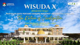 SIDANG TERBUKA SENAT UNIVERSITAS CORDOVA  WISUDA X [upl. by Christophe]