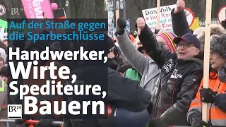 Massenproteste Solidarisierung mit den Bauern  Kontrovers  BR24 [upl. by Mckale]