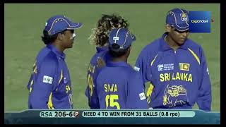 Lasith Malinga  4 Wickets in 4 Balls ODI shorts [upl. by Ynalem]