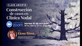 Clase Abierta Construcción de casos en Clínica nodal  Elena Bisso [upl. by Acemaj]