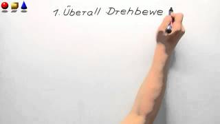 Wie man geometrische Figuren dreht Drehung und Drehsymmetrie  Mathematik  Geometrie [upl. by Ase]