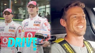 F1 Champ Jenson Button Talks McLaren Williams and Keanu Reeves  DRIVE [upl. by Mistrot550]