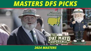 2024 Masters DraftKings Picks Lineups Ownership Weather H2H Lineup Draft  Masters DFS Picks [upl. by Mansoor]