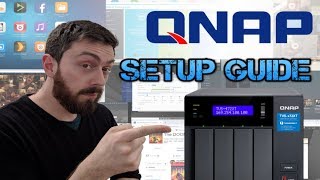 QNAP NAS Guide Part 1  Setup RAID Volumes IP and Shared Folders [upl. by Loresz]