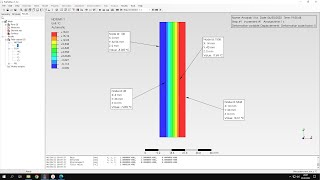 PrePoMax CalculiX FEA  Tutorial 22  2D analysis of heat transfer in a doublepane window [upl. by Allemrac119]