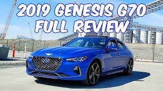 2019 Genesis G70  Spoiler Alert Its AWESOME [upl. by Savina]