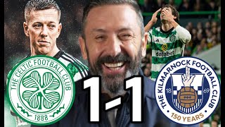 KILLIE SINK CELTIC amp THEIR TITLE HOPES CELTIC 11 KILMARNOCK  MATCH REVIEW  SCOTTISH PREMIERSHIP [upl. by Nachison]