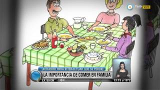 Visión 7  La importancia de comer en familia [upl. by Michi445]