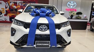 Review đánh giá chi tiết Toyota Fortuner 28AT 4x4 Legender Máy dầu 2024 phiên bản nâng cấp mới nhất [upl. by Nylirem]