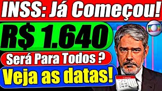 HOJE 1706  NOVO PAGAMENTO de R 1640 MENSAL para IDOSOS COM 60 ANOS ou MAIS [upl. by Reinhold]