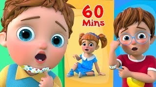 The Boo Boo Song  More Baby Nursery Rhymes amp Kids Songs  60 mins  Beep Beep [upl. by Jarin]