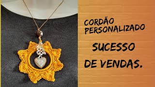 Do Início ao Fim Como Confeccionar um Cordão Perfeito em Crochê  DIY [upl. by Sillyhp618]