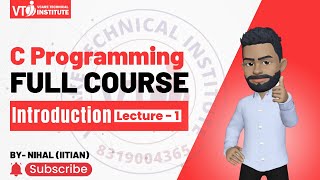 C Programming Introduction Learn the Basics of C Programming  Beginners Guide  lec 01 [upl. by Nyltak138]