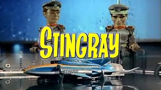 Stingray 1964  1965 Opening and Closing Theme With Snippets HD DTS Surround [upl. by Thorfinn]