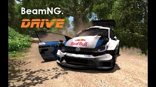 Realistic Rally Crashes 3 Real Life Sounds  BeamNG Drive [upl. by Leacock]