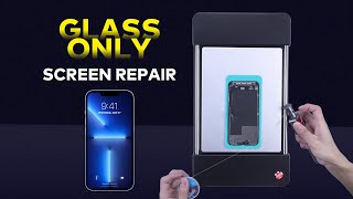 iPhone 13 Pro Screen Refurbishing  Glass Only Repair [upl. by Nyleikcaj701]