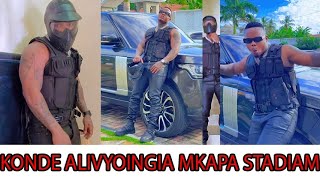 MAVAZI YA HARMONIZE KIBOKO TAZAMA ALIVYOINGIA MKAPA STADIAM KWA MIKOGO LEO ATAPIGA SHOW YA KIBABE [upl. by Rocher366]