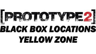 Prototype 2 Collectibles Walkthrough  ALL Black Box Locations in Yellow Zone [upl. by Moncear180]