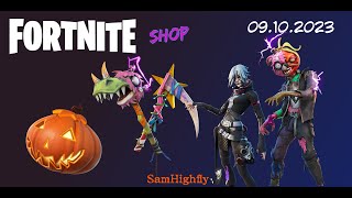 Fortnite Shop 09102023  HalloweenSkin zurück [upl. by Tram199]