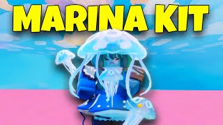 New Marina Kit and New Ability Roblox Bedwars [upl. by Seugirdor]