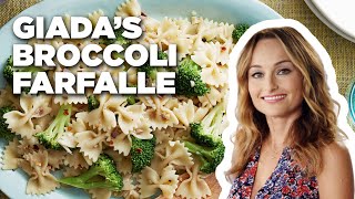 Giada De Laurentiis Makes Farfalle with Broccoli  Food Network [upl. by Eesak39]