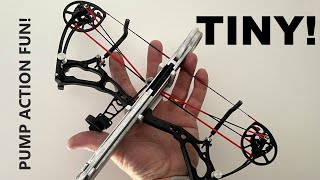 Worlds Tiniest Compound Bow  Badassed [upl. by Sisenej]