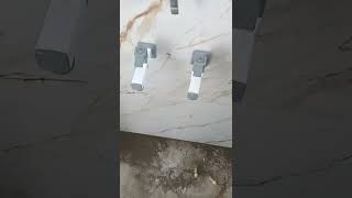 wall hanging WC fitting and ptmt taps installplumbing subscribe please [upl. by Tarabar]