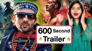 1 Din 2 Trailer  Bhool Bhulaiyaa 3 vs Singham Again Trailer  Deeksha Sharma [upl. by Annaeg]