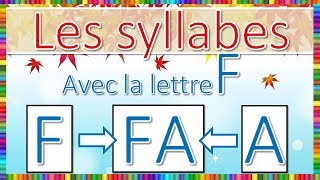 Syllabes avec la lettre F [upl. by Lesser]