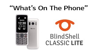 Features Of The Phone  BlindShell LITE Tutorials [upl. by Sarazen]