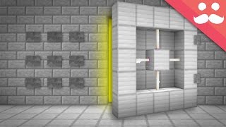 How to make a Bank Vault in Minecraft [upl. by Retsim]