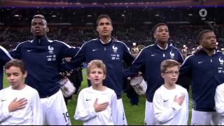 National Anthem France vs Germany 20 13th November 2015 Stade de France Pray for Paris [upl. by Violet]