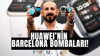 Huawei Yeni Ürünlerini Barcelonada Tanıttı İşte Huawei’nin Barcelona Bombaları [upl. by Gudren]