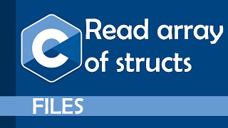 Read an array of structs in C [upl. by Ashok]