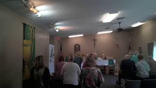 Tree of Life Lutheran Church of Inverness FL Service 10132024 [upl. by Quincey290]