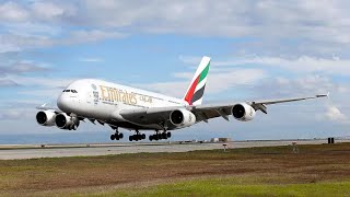 Evening of the Giants Super Jumbos Landing at London Heathrow Airport [upl. by Griff556]