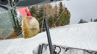 PistenBully 600 Alleghe Un giro sul gatto delle nevi [upl. by Oatis]